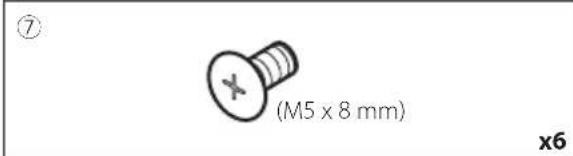 KENWOOD Excelon DDX9907XR - Accessoires fournis pour l'installation - 7