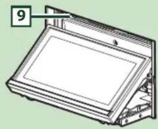 KENWOOD Excelon DDX9907XR - Fonctions des boutons en façade - 2