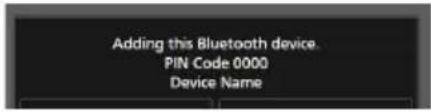 KENWOOD Excelon DDX9907XR - - Entre le code PIN sur votre smartphone/telephone portable. - 1