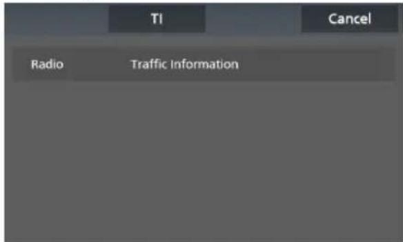 KENWOOD DDX9707S - Lorsqu'un bulletin d'infos-traffic est reçu - 1