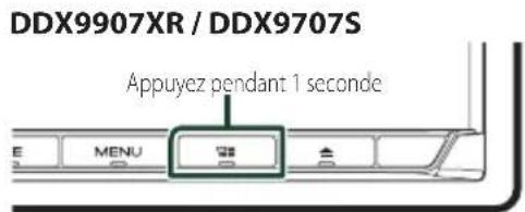 KENWOOD DDX9707S - Utilisation de la commande vocale - 1