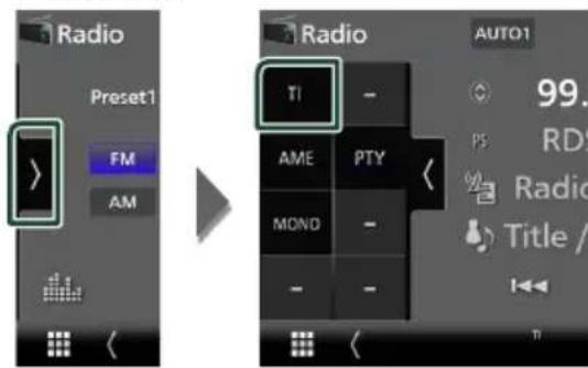 KENWOOD DDX9707S - Trafic routier (syntoniseur FM uniquement) - 1