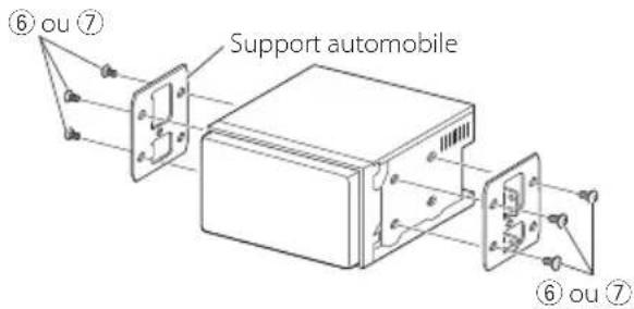 KENWOOD DDX9707S - Installation de l'appareil - 4