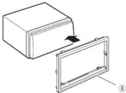 KENWOOD Excelon DDX8906S - Plaque de garniture of DDX819WBTL) - 1