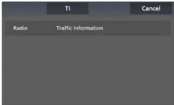 KENWOOD Excelon DDX8906S - Lorsqu'un bulletin d'infos-traffic est reçu - 1