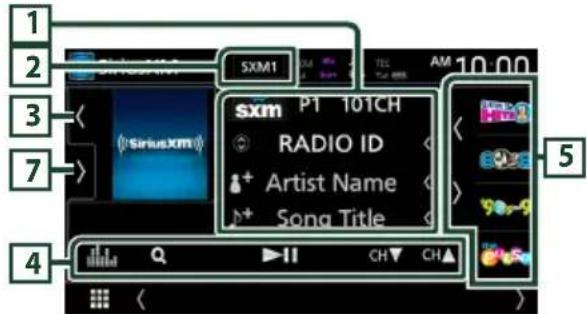 KENWOOD Excelon DDX6906S - Écran de contrôle - 1
