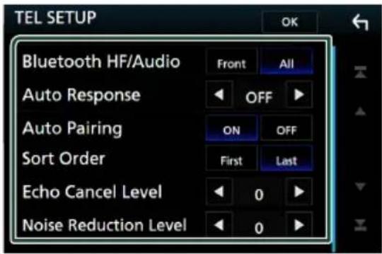 KENWOOD Excelon DDX6906S - Configuration mains libres - 3