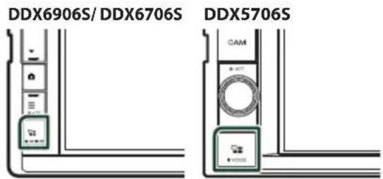 KENWOOD Excelon DDX6906S - Basculez vers l'écran android auto pendant l'écoute d'une autre source - 1
