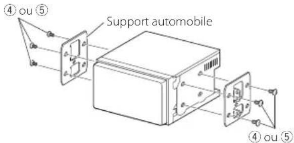 KENWOOD Excelon DDX6906S - Accessoires fournis pour l'installation - 4