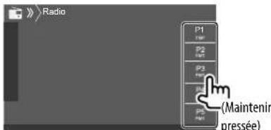 KENWOOD Excelon DDX396 - Préréglage manuel - 2