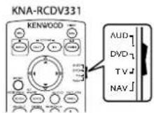KENWOOD Excelon DDX396 - Commutateur de mode de télécommande - 2
