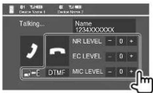 KENWOOD Excelon DDX396 - Pendant un appel... - 1