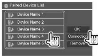 KENWOOD DDX376BT - Réglages - 4