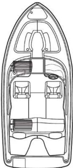 Bazooka BTA8250D - BOAT PLACEMENT RECOMMENDATIONS - 1