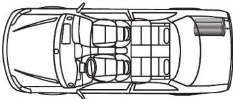 Bazooka BTA8250D - RECOMMANDATIONS POUR LE POSITIONNEMENT DANS LE VEHICULE - 3
