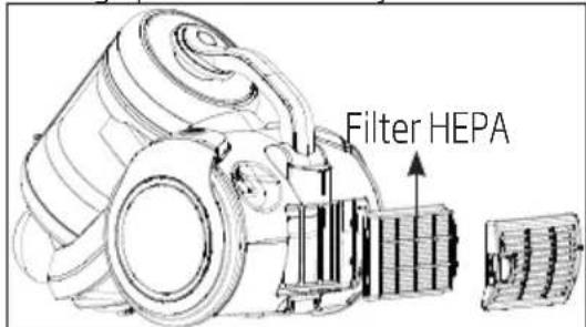 BEKO VCM7180 - Filter HEPA - 1