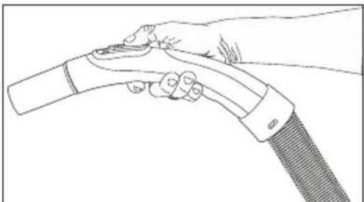BEKO VCM7180 - Adjusting the suction power - 1