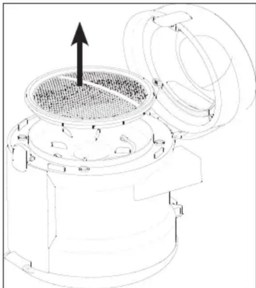 BEKO VCM7180 - Curățarea separatorului ciclonic - 1