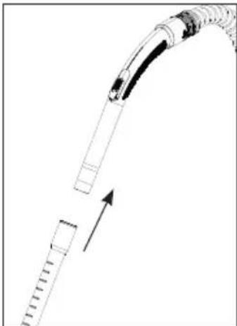 BEKO VCM7180 - Attaching/removing the telescopic tube - 1