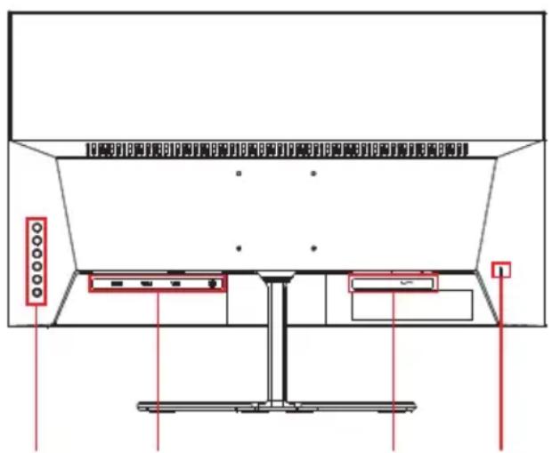 VIEWSONIC VX Series VX2776SMH - 2-2. Το εξωτερικό μέρος της οθόνης - 4