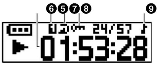 OLYMPUS VP20 - En mode d'arrêt ou de lecture - 1