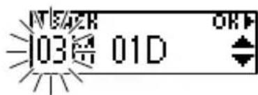 OLYMPUS VP20 - Appuyez sur la touche + ou - pour modifier le nombre. - 2