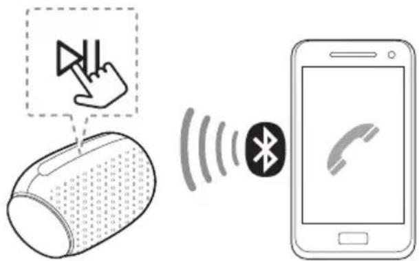LG XBoom Go PL2 - Fonction mains libres - 1