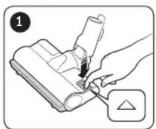 SAMSUNG Jet 70 Pet - Brosse à action turbo - 1