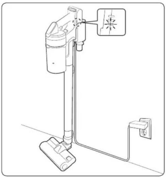 SAMSUNG Jet 70 Pet - Verwenden der Wandhalterung - 1