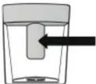CANDY CHSVN 174X - Brug af vanddispenseren (hvis til stede). - 2