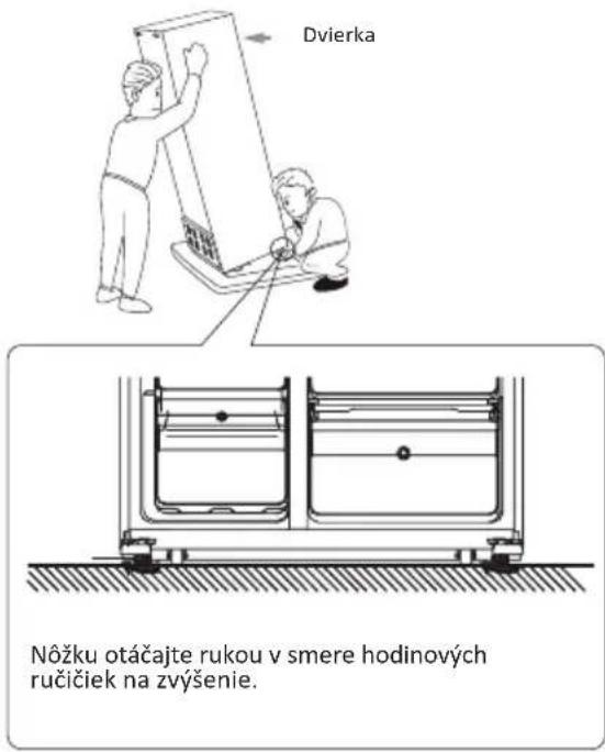 CANDY CHSVN 174X - Vyväzenie chladnicky - 1