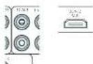 ARCAM AVR10 - Zone 2 connectors (AVR20, AVR30, AV40) - 1
