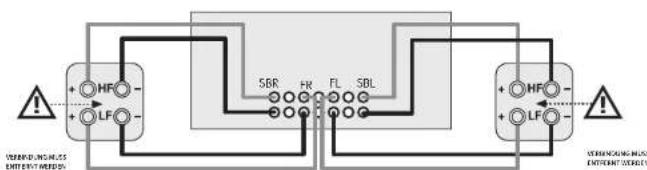 ARCAM AVR10 - Bi-Amping der linken und rechten Frontlautsprecher - 1