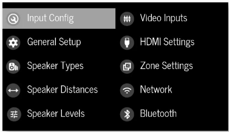 ARCAM AVR10 - Entering Setup mode - 1