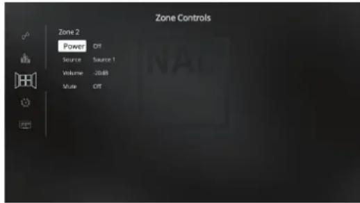 NAD T 778 - ZONE CONTROLS (COMMANDES DE ZONES) - 1