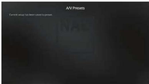 NAD T 778 - CONFIGURATION DUT 778 - SETUP MENU (MENU DE CONFIGURATION) ACCESSIBLE DEPUIS LE SYSTÉME DE MENUS INCRUSTÉS - 2