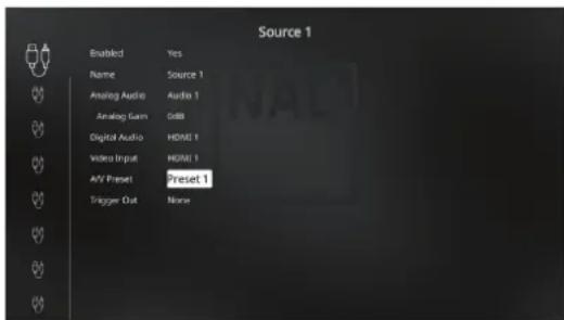 NAD T 778 - CONFIGURATION DU T 778 - SETUP MENU (MENU DE CONFIGURATION) ACCESSIBLE DEPUIS LE SYSTÉME DE MENUS INCRUSTÉS - 2