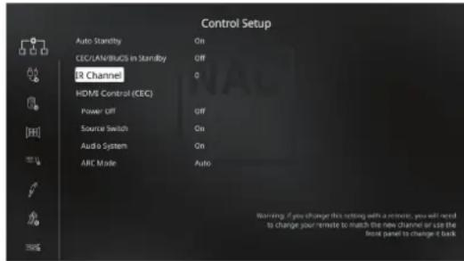 NAD T 778 - IR CHANNEL (CANAL IR) - 1