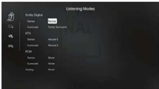NAD T 778 - CONFIGURATION DUT 778 - SETUP MENU (MENU DE CONFIGURATION) ACCESSIBLE DEPUIS LE SYSTÉME DE MENUS INCRUSTÉS - 3