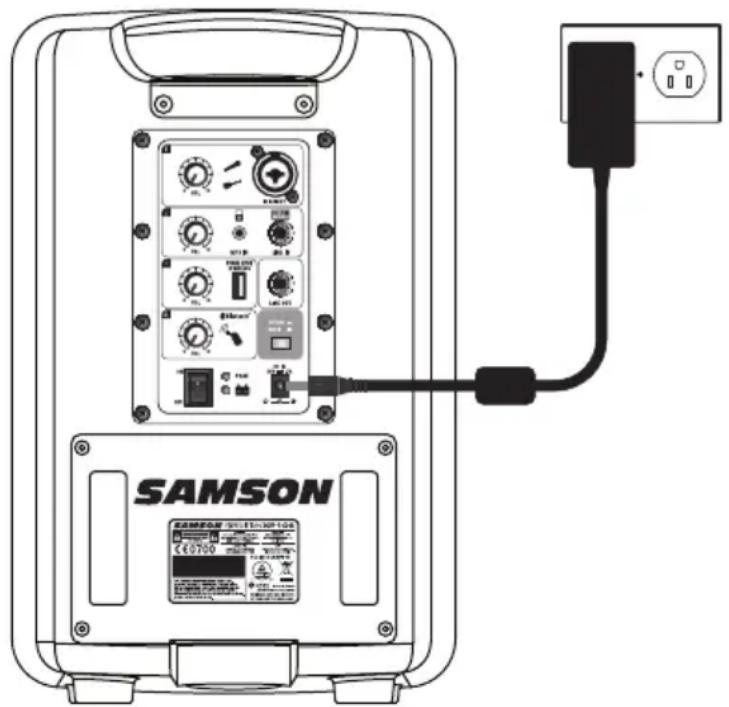 SAMSON Expedition XP106w - Carica della batteria - 1
