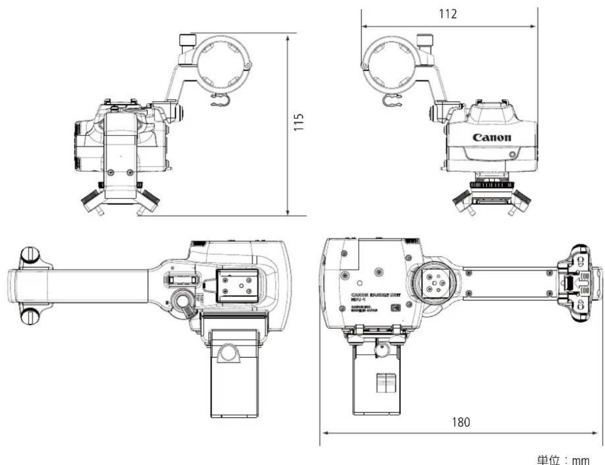 CANON XF705 - 八NDLHUNTto取付 - 4