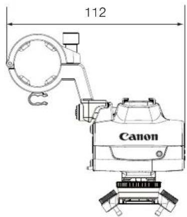 CANON XA55 - ■HDU-1 - misure dettagliate - 2