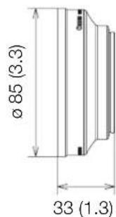 CANON XA55 - WA-H58 Detailed Measurements - 7