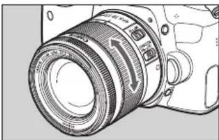 CANON EFS 1855mm f45.6 IS STM - Réglage du zoom - 1
