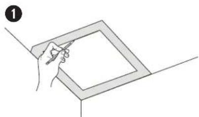 BOSE EdgeMax EM180 - Taglio del soffitto - 1