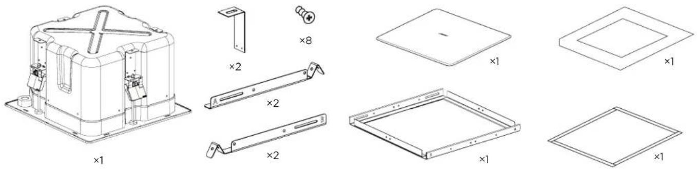 BOSE EdgeMax EM180 - Package Contents - 1