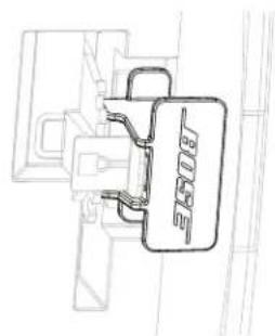 BOSE DesignMax DM6SE - Installieren des Laufsprechers - 6