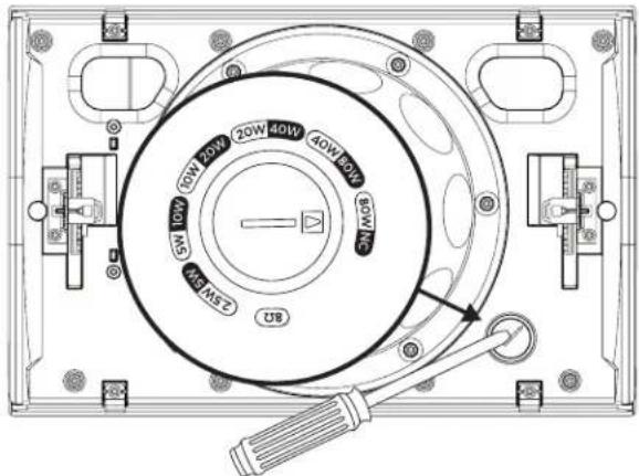 BOSE DesignMax DM6SE - Høytalerinnstillinger - 1