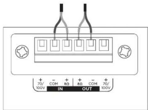 BOSE DesignMax DM6SE - 接线图 - 2