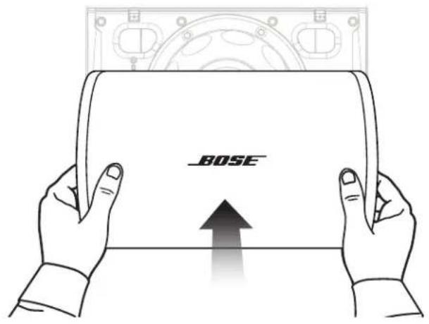 BOSE DesignMax DM6SE - Pose de la grille - 1